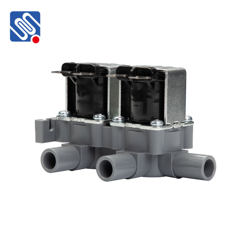 Válvula solenoide de passagem única